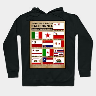 The Flags of California Hoodie